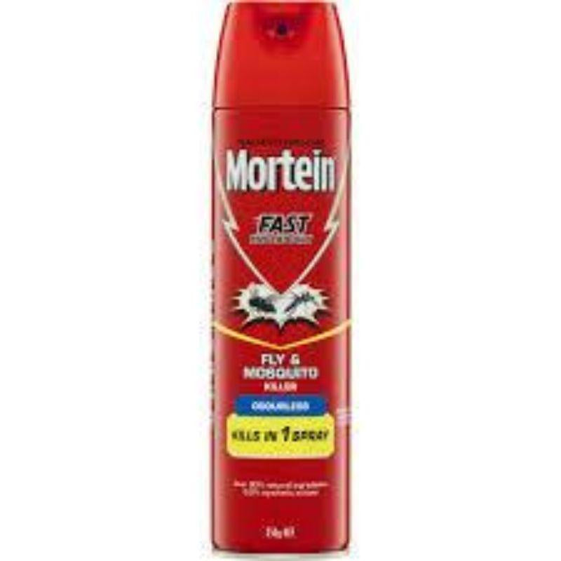Mortein Oudourless Fast Knockdown Fly & Mosquito Spray 350g
