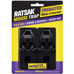 Ratsak Pre-baited Mouse Trap 2 pack