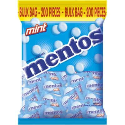 Mentos Chewy Mint Bag 540g