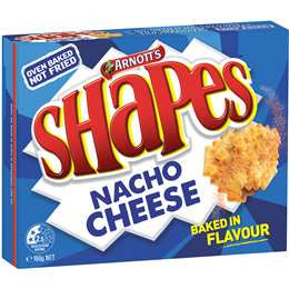Arnotts Shapes Nacho Cheese 160gm