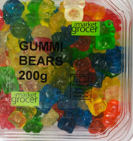 Market Grocer Gummi Bears 200g
