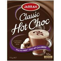 Jarrah Hot Choc 10pk 115g