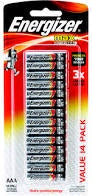 Energizer Max AAA Batteries 14pk Value