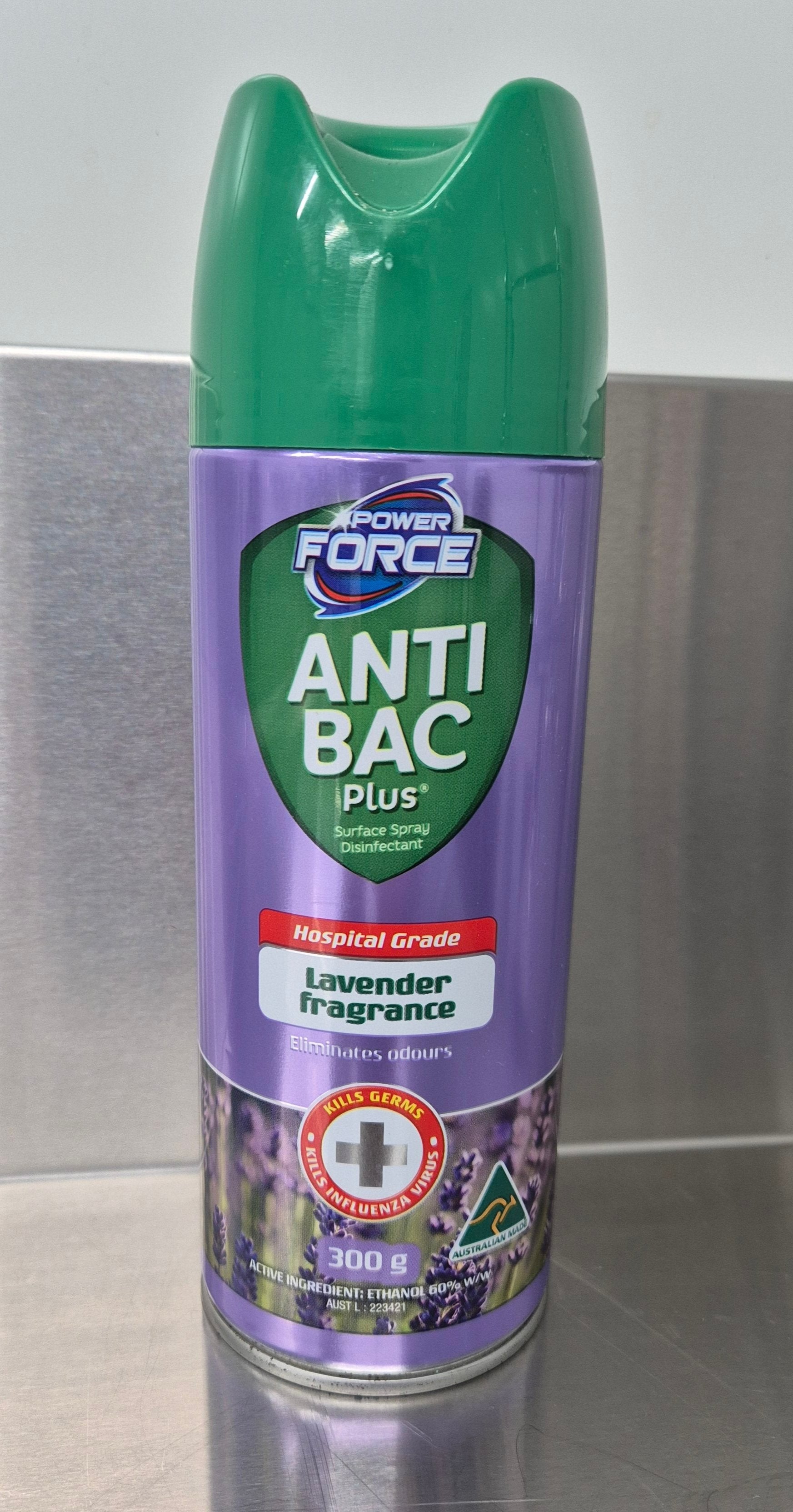 Power Force Anti Bac Plus Surface Spray Disinfectant 300g