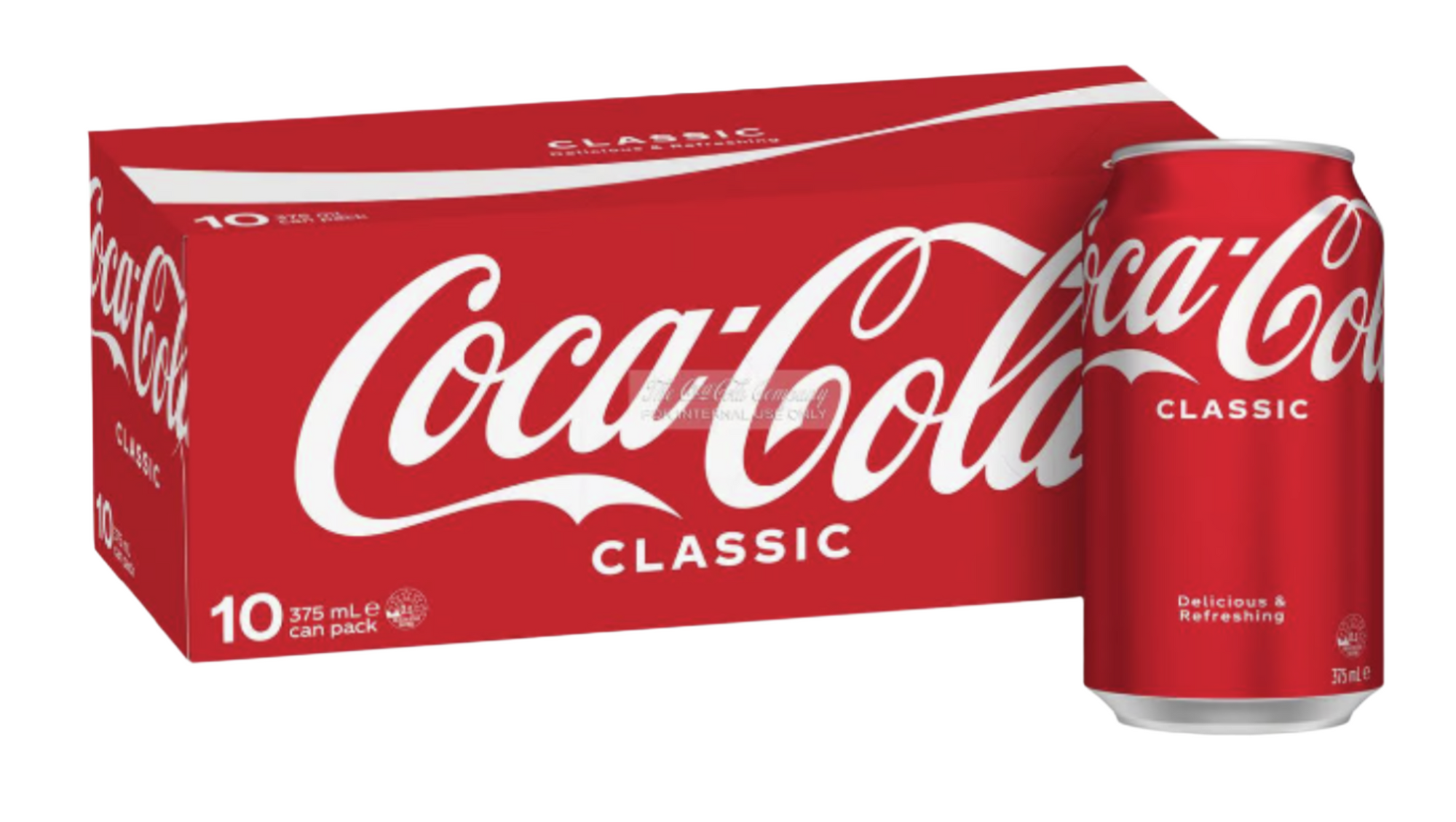 Coca Cola Cans Case 375ml x 10