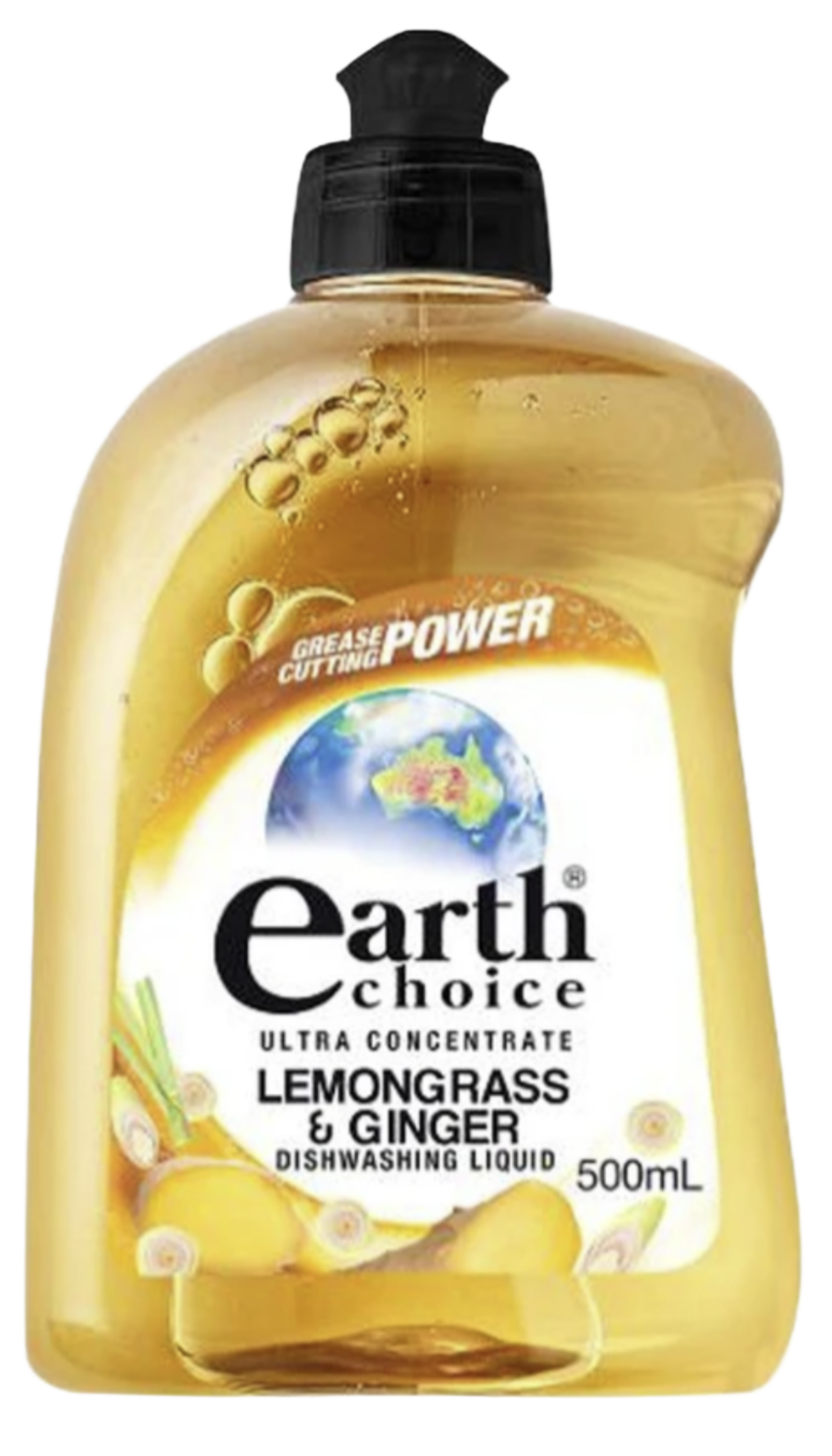 Earth Choice Dishwash Liquid Lemongrass & Ginger 500ml