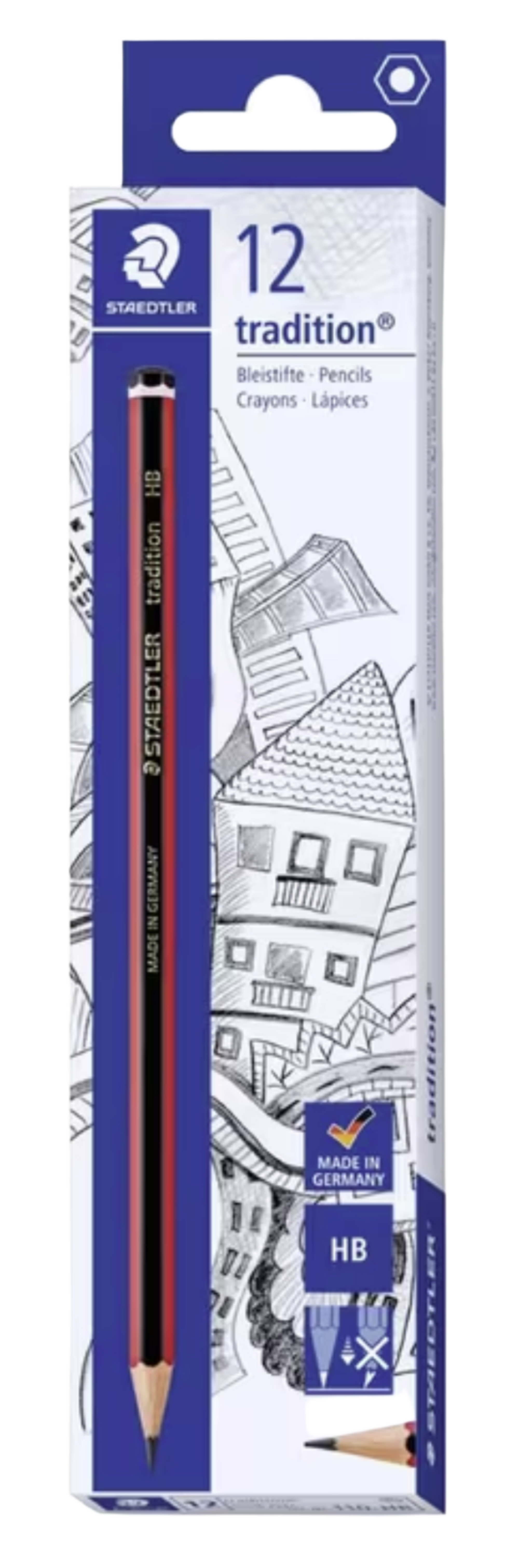 Staedtler Tradition HB Pencil 12 Pack