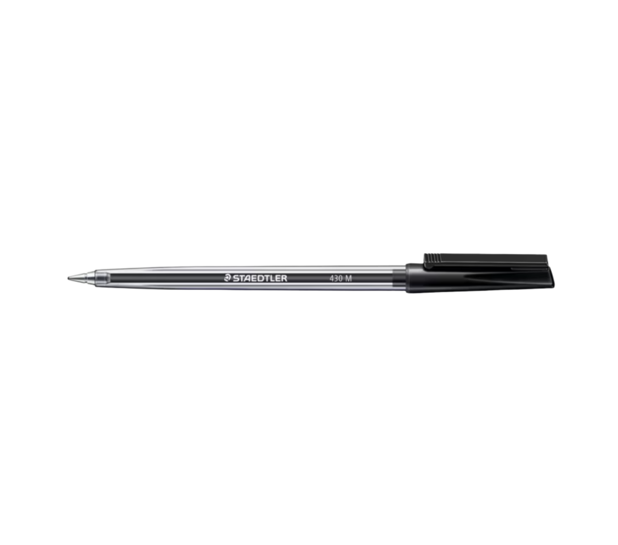 Staedtler 430 Ballpoint Pen Medium Black 10 Pack