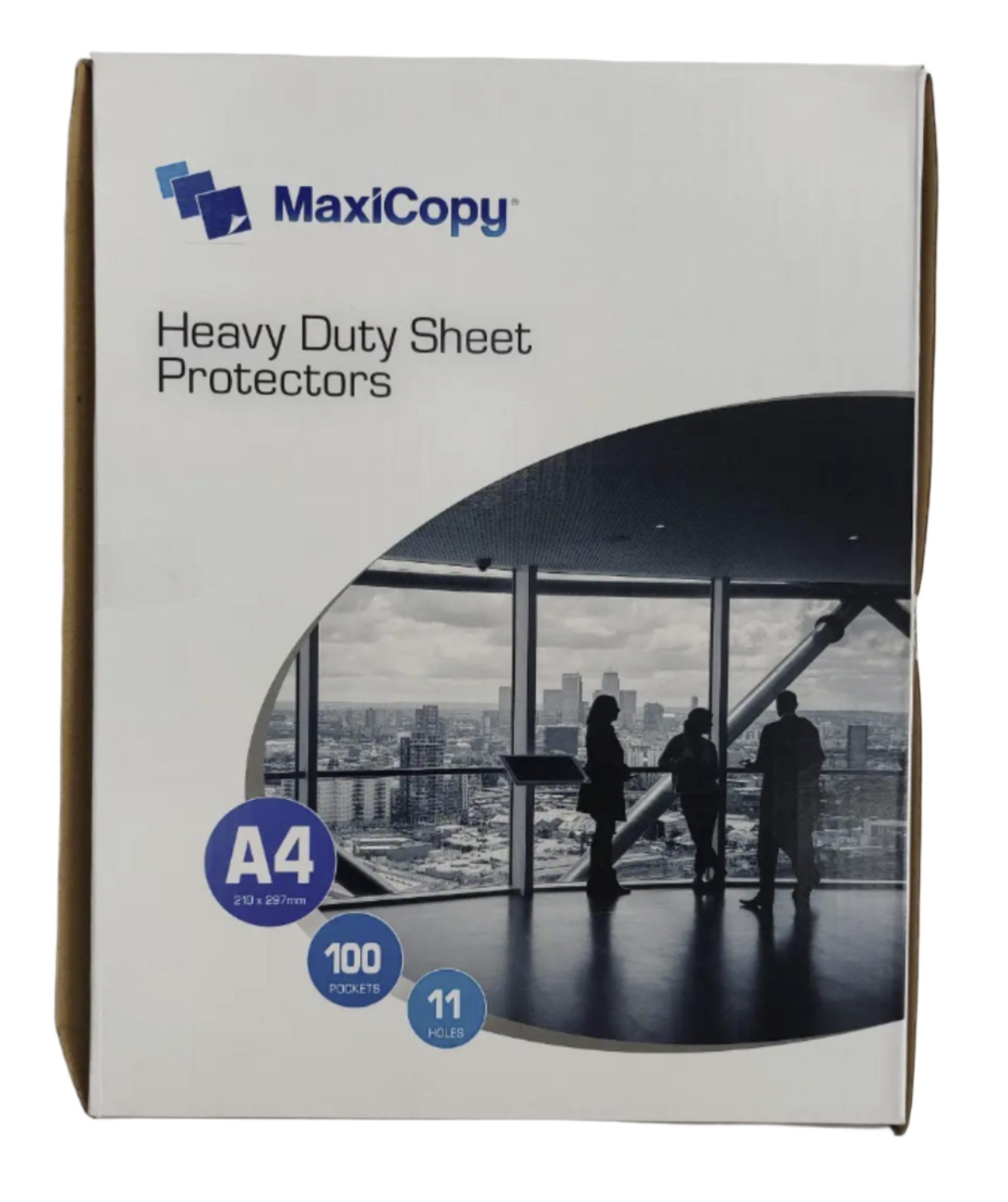 MaxiCopy Heavy Duty Sheet Protectors A4 Pack 100