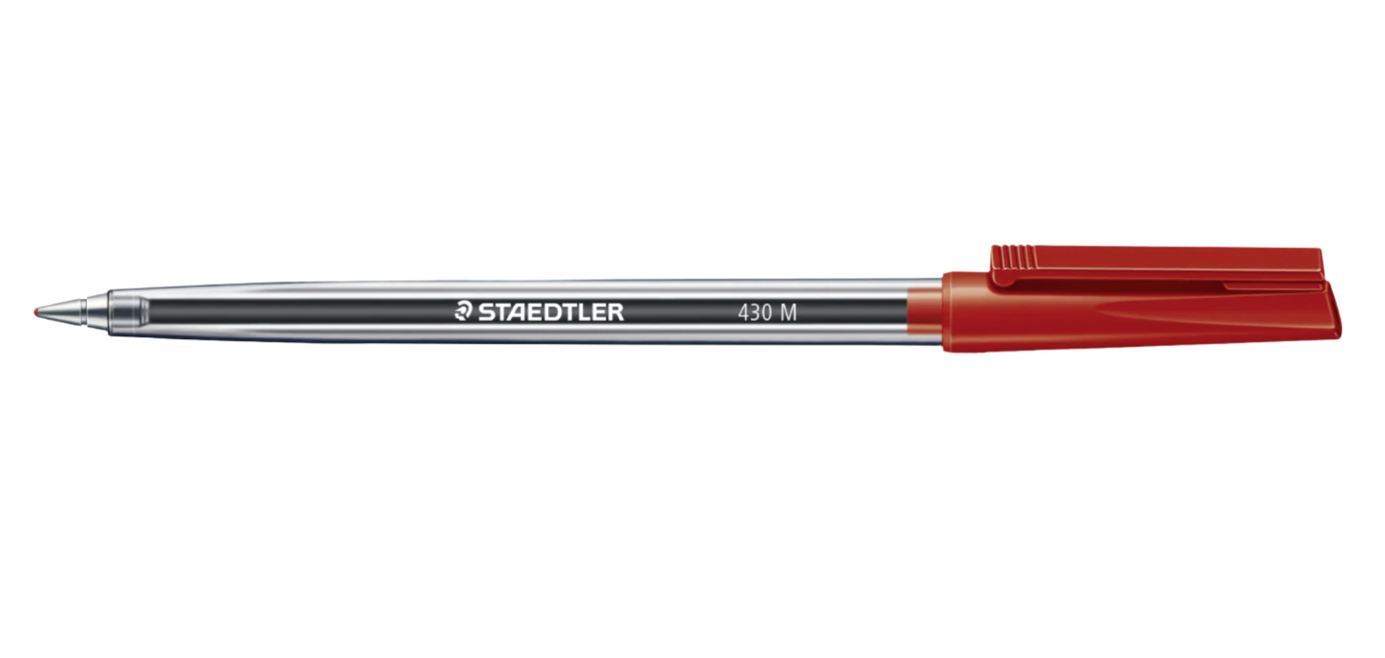 Staedtler 430 Ballpoint Pen Medium Red 10 Pack