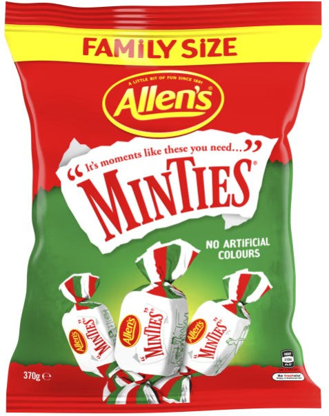 Allens Minties Family Size 375g