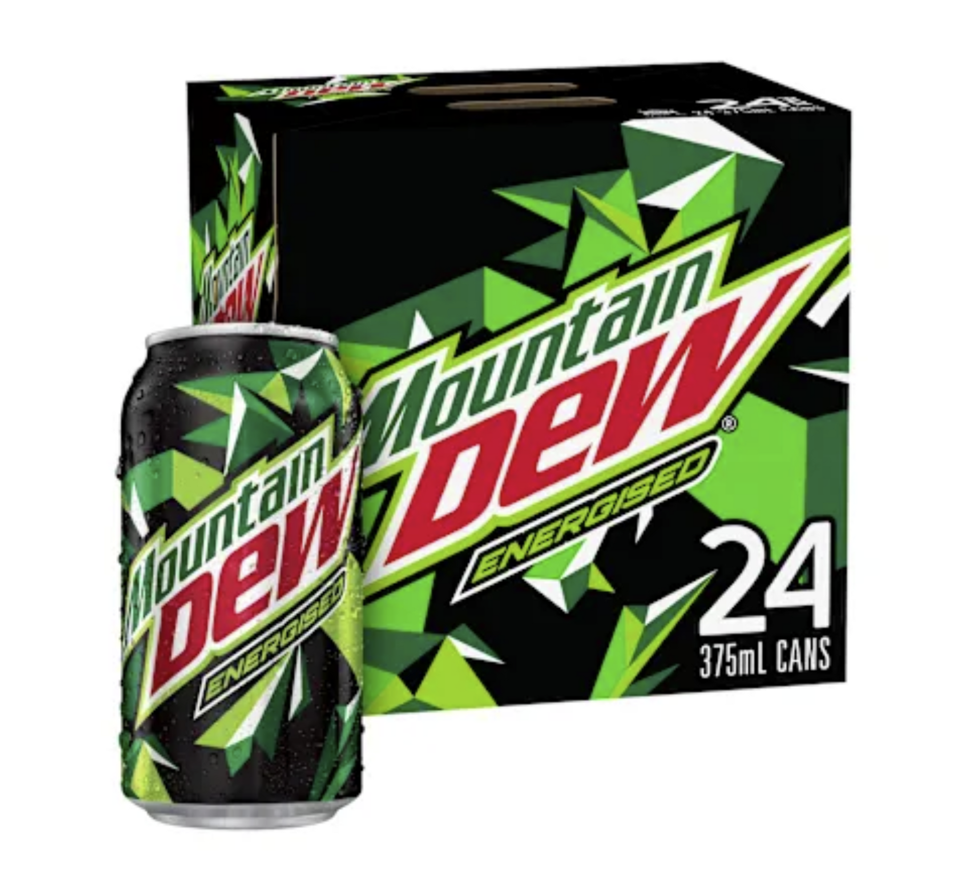 Mountain Dew Cans 375ml 24pk