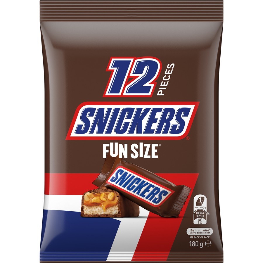 Snickers Fun Size 12pk 180g