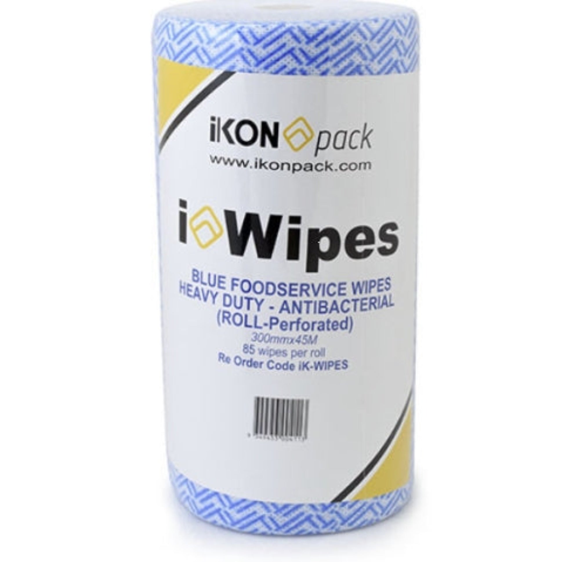 Ikon Wipes Blue 300mm x 45m