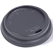 Detpak Black Lid Suit 8oz Cup 50pk