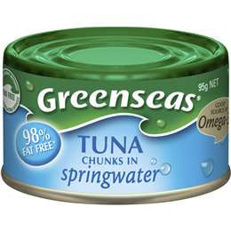 Greenseas Tuna Chunks in Springwater 95g