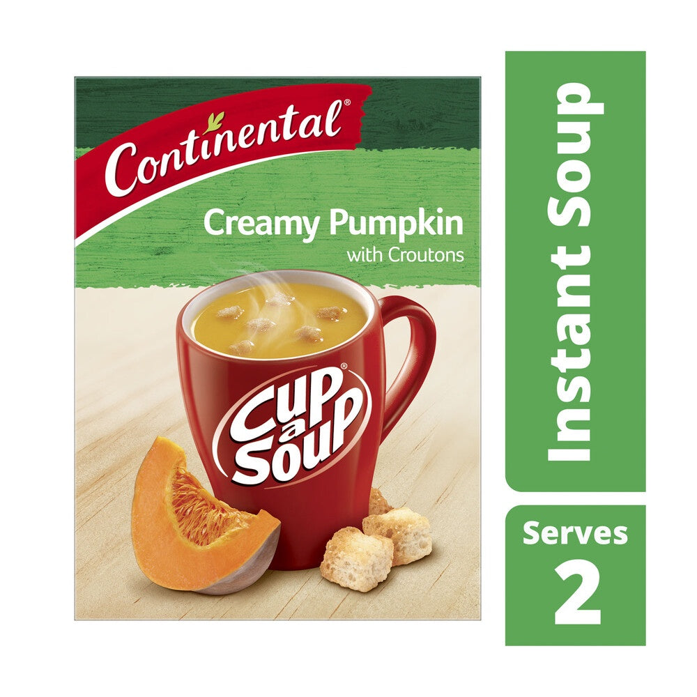 Continental Cup Of Soup Creamy Pumpkin with Croutons 2pk