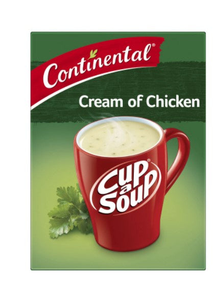 Continental Cup A Soup Cream Of Chicken 4pk