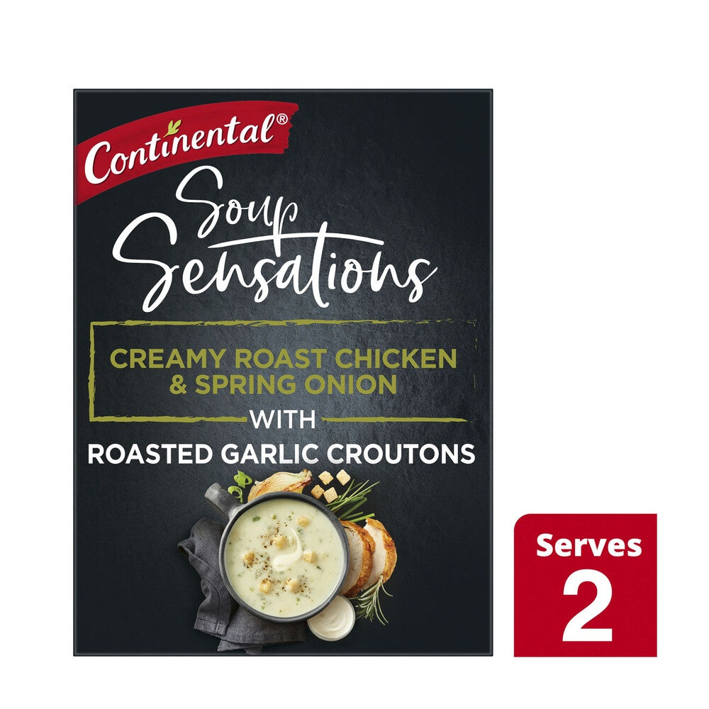 Soup Sensations Creamy Roast Chicken & Spring Onion 2pk