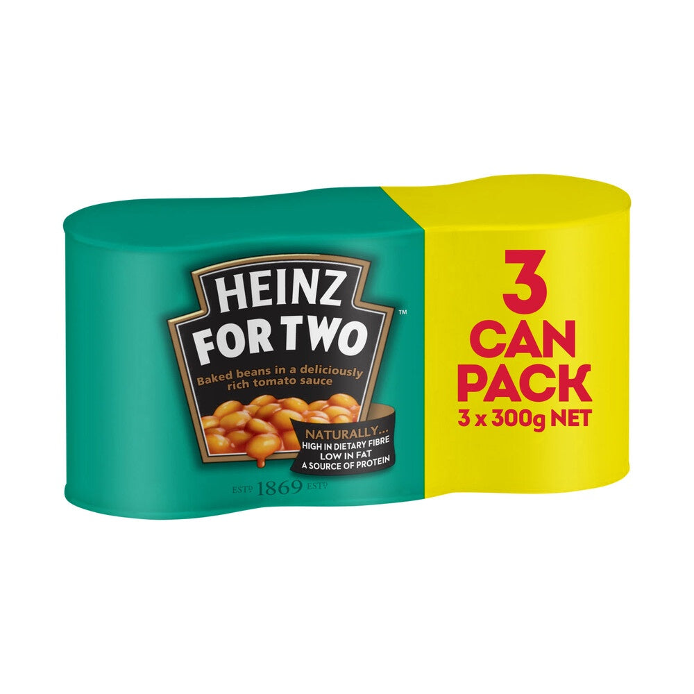 Heinz Baked Beans Tomato Sauce 3 x 300g