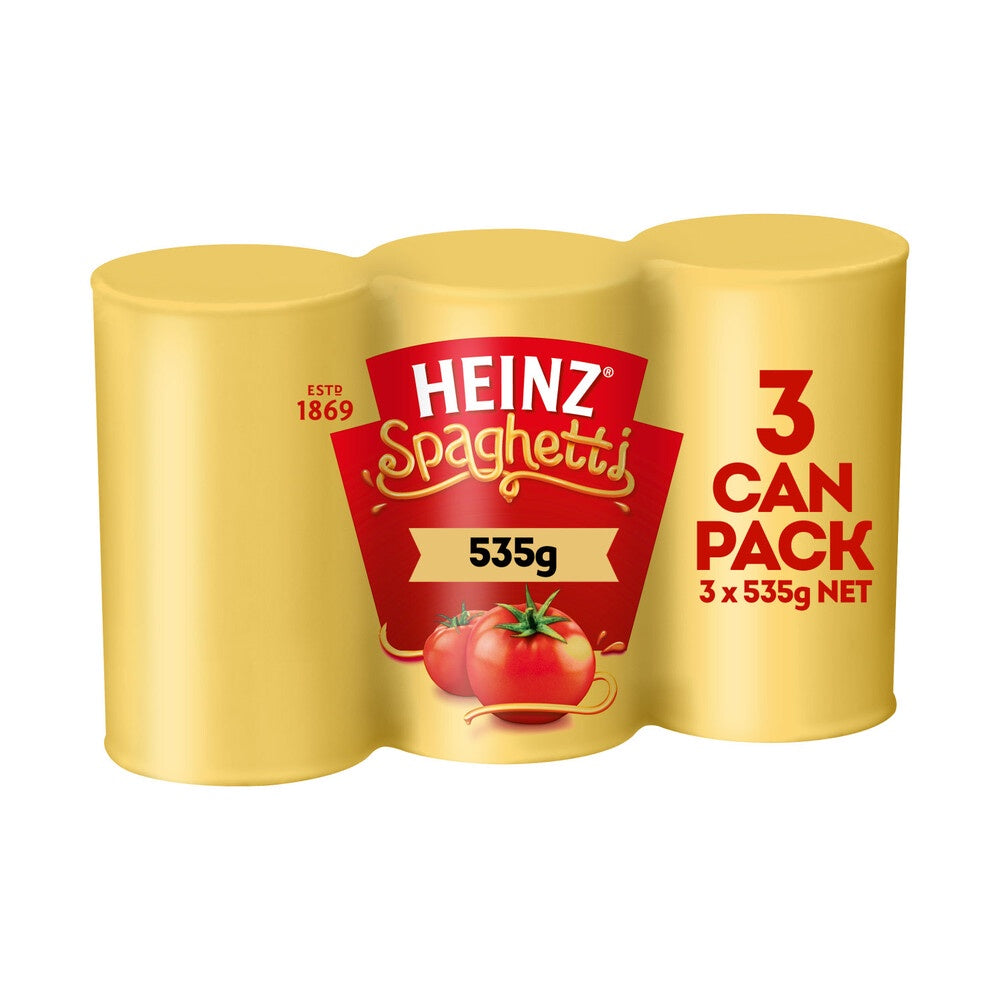 Heinz Spaghetti Tomato & Cheese 3 x 300g