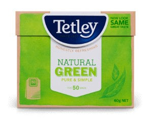 Tetley Teabag Green Tea 50pk